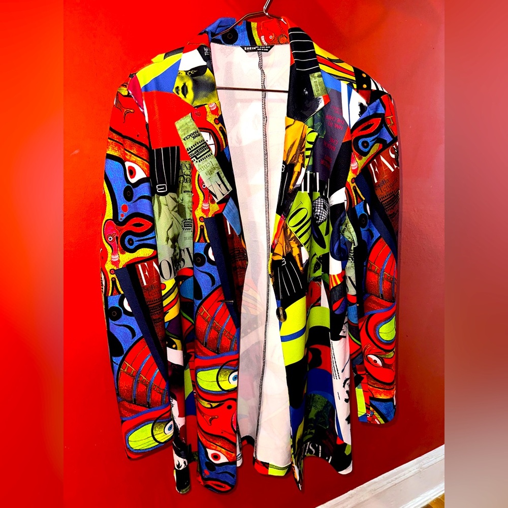Colorful light weight jacket very stylish
